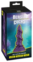 beasty cocks octopus prime - model silikonowy z przyssawką, 20,2 cm