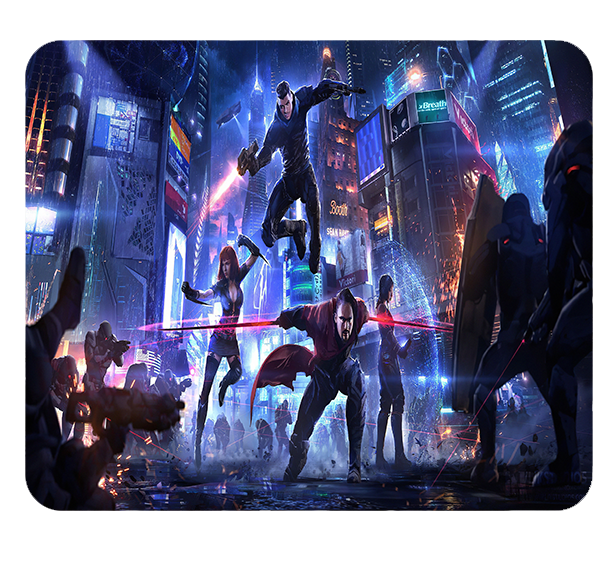 Podkładka pod myszkę Cyberpunk zdjęcie 1