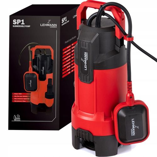 POMPA DO WODY BRUDNEJ CZYSTEJ SZAMBA ŚCIEKÓW PETA 20000l/h 750W na Arena.pl