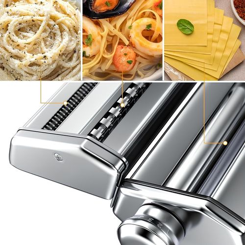 MASZYNKA DO MAKARONU I CIASTA RĘCZNA KRAJARKA KRAJALNICA STAL NIERDZEWNA XL na Arena.pl