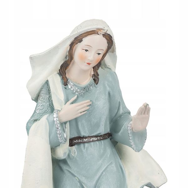 FIGURKI do SZOPKA bożonarodzeniowa MARYJA JÓZEF DZIECIĄTKO zdjęcie 3