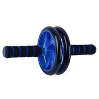 KOŁO TRENING MIĘŚNI BRZUCHA ROLLER CROSSFIT BLUE
