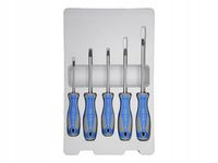 KING TONY KOMPLET WKRĘTAKÓW TORX 5 elem. T15, T20, T25, T27, T30.