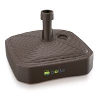 Stojak podstawa pod parasol ogrodowy maszt flaga kwadratowy Rattan