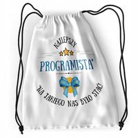 Plecak Programisty Sportowy Szkolny Worek Torba Z Nadrukiem Ze Zdjęciem