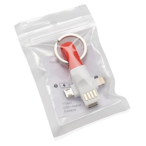 Kabel do ładowania 3 w 1, brelok na Arena.pl