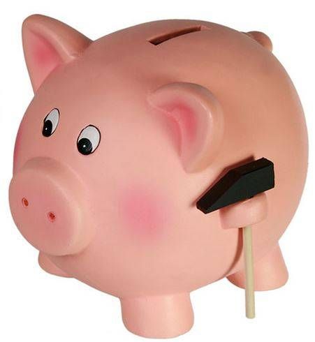 Świnka skarbonka XXL duża + młotek na Arena.pl