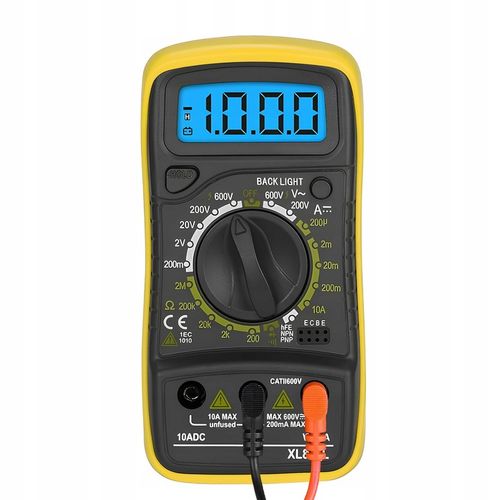 PROFESJONALNY MIERNIK CYFROWY MULTIMETR PRĄDU NAPIĘCIA UNIWERSALNY na Arena.pl