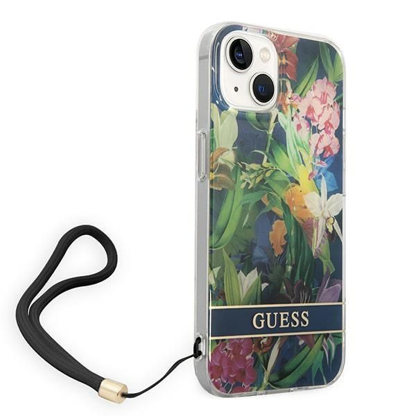 Etui Guess do iPhone 15 Plus, iPhone 14 Plus, Niebieski zdjęcie 3