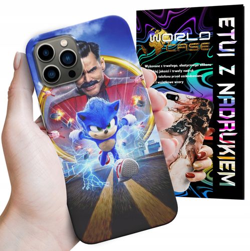 ETUI CASE DO IPHONE 16 PRO MAX - SONIC SONIK WZORY Z BAJEK MARIO PLECKI na Arena.pl