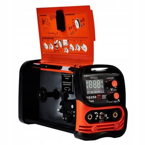 Spawarka INWERTEROWA INWERTOROWA FLUX MIG MMA LIFT TIG 250A PÓŁAUTOMAT na Arena.pl