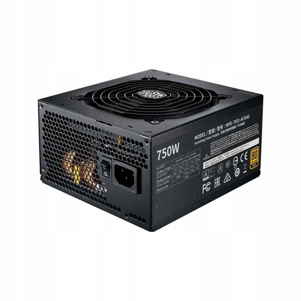 Zasilacz Cooler Master MWE v2 750 W 80 PLUS Gold zdjęcie 14