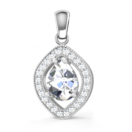 SREBRNY KOMPLET Z CYRKONIAMI SREBRO PRÓBY 925 na Arena.pl