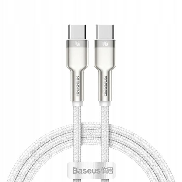 Kabel USB-C / USB-C, Baseus Cafule, 5A, 100W, 1m zdjęcie 10