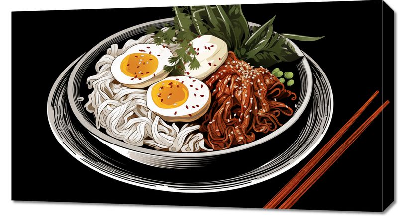 Obraz 90x50cm Ramen w Sztuce zdjęcie 1