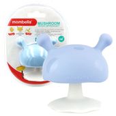 MOMBELLA Gryzak uspokajający grzybek mushroom light blue