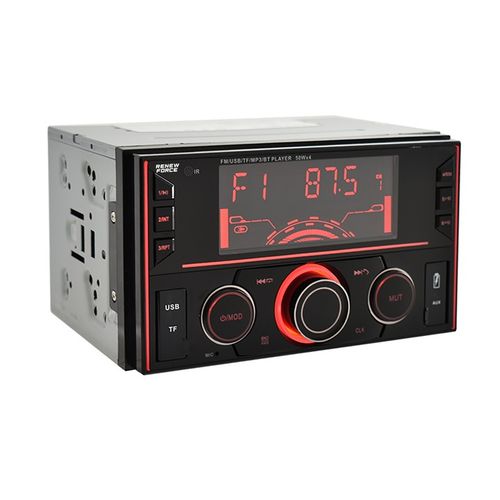 Radio Samochodowe Bluetooth 2-DIN USB SD MP3 RDS LCD AUX Pilot RGB Mikrofon na Arena.pl