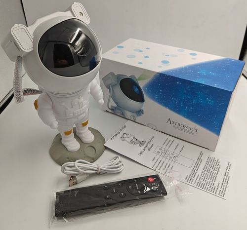 PROJEKTOR GWIAZD ASTRONAUTA RZUTNIK LED LAMPKA NOCNA DLA DZIECI NA PREZENT na Arena.pl