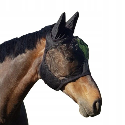 Maska przeciw owadom, na muchy, gzy York dla koni Cob/Full - SKUTECZNA na Arena.pl