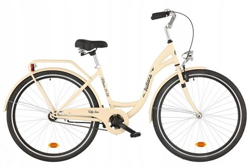 Rower miejski INDIANA Moena S1B 28 cali damski Cappuccino na Arena.pl