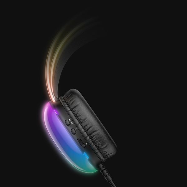 ONIKUMA X25 SŁUCHAWKI GAMINGOWE NAUSZNE PRZEWODOWE Z MIKROFONEM DO PC RGB zdjęcie 8