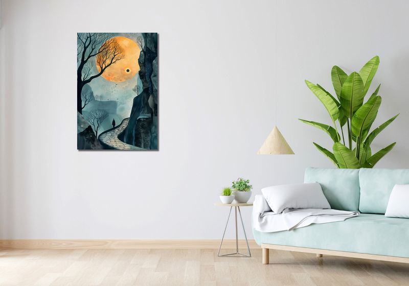 Obraz 60x90cm Tajemnica Drogi bez Celu zdjęcie 2