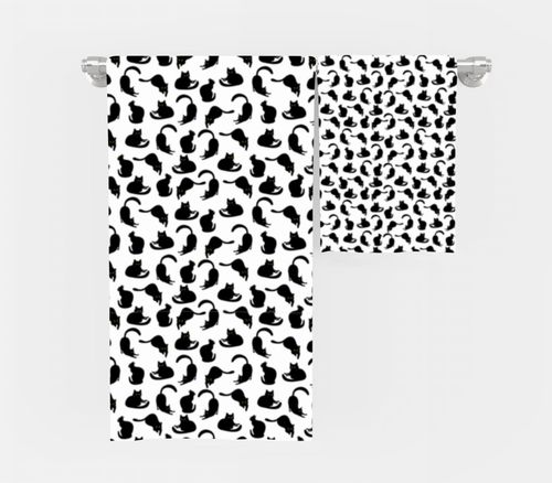 RĘCZNIK Koty z twoim dowolnym tekstem 150x70cm 033H na Arena.pl