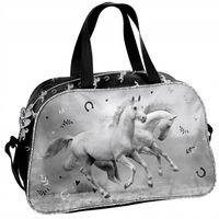 TORBA SZKOLNA SPORTOWA NA BASEN DLA DZIEWCZYNKI KOŃ KONIE