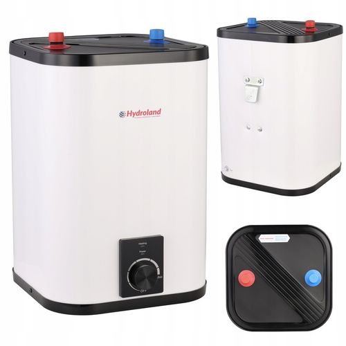 ELEKTRYCZNY OGRZEWACZ WODY 15L GÓRNY PODUMYWALKOWY PODGRZEWACZ BOJLER 2000W na Arena.pl