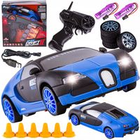 Wyścigowy Samochód Auto do DRIFTu 4x4 2,4GHz BUGATTI światła DRIFT + PAKIET