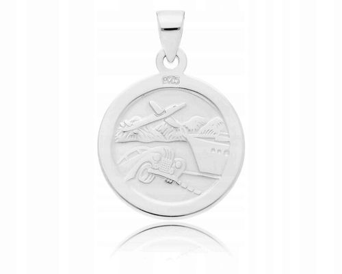 Medalik Srebrny ze Św. Krzysztofem Patron Kierowców Wisiorek pr.925 na Arena.pl