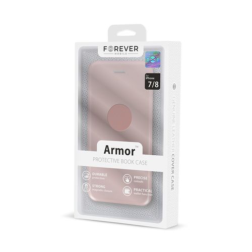 Forever Armor Book Case do iPhone 7 / iPhone 8 czarny na Arena.pl