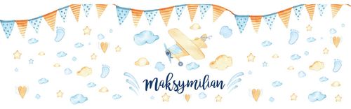 Lampa stojąca EKO - Imienna Samoloty w chmurach na Arena.pl