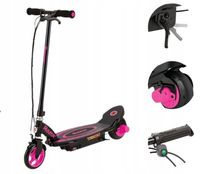 Dziewczęca Hulajnoga Elektryczna Razor Power Core E90 Różowa 16 km/h 20 km