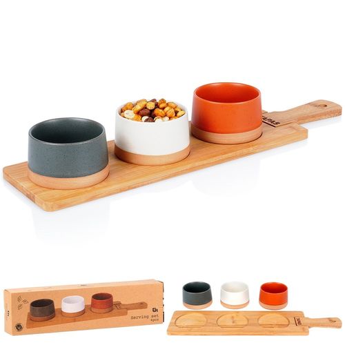 Miseczki na przekąski ceramiczne 48 cm 4 el. na Arena.pl