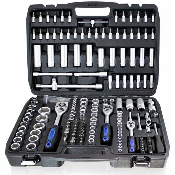 Zestaw kluczy nasadowych 171 elementów zdjęcie 3