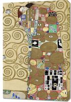 Obraz 60x90cm Fulfillment, Gustaw Klimt Vintage do Salonu