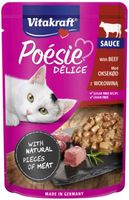 VITAKRAFT POESIE DELI z wołowiną w sosie 85g
