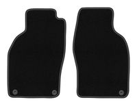 Dywaniki przednie welurowe czarne do: Saab 9-3 I 1998-2003 cabrio