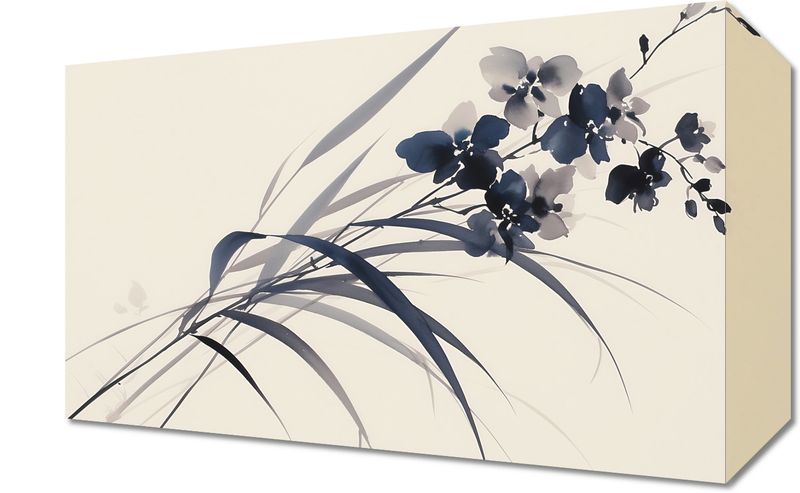 Obraz 30x20cm Orchidea w Sepii zdjęcie 1