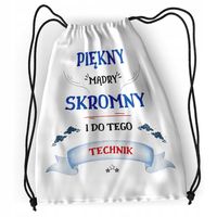 Plecak Dla Technika Sportowy Szkolny Worek Torba Z Nadrukiem Ze Zdjęciem