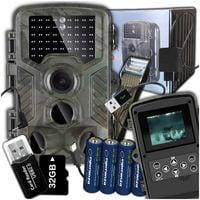 FOTOPUŁAPKA KAMERA MYŚLIWSKA LEŚNA IR 940nm PL MENU KARTA 32GB +