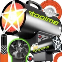 Nagrzewnica 20 kW dmuchawa grzejnik piecyk na butle gazowa Toolme TM181 MOC