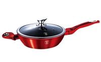 patelnia granitowa 28cm berlinger haus red metallic line bh-1260