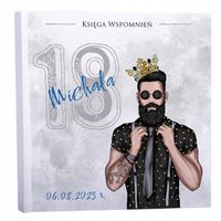 Księga gości karty białe na urodziny rocznice nietypowe okazje