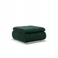 PUFA FORESTA CIEMNY ZIELONY Podnóżek PUF SZTRUKS POSO Otwierana