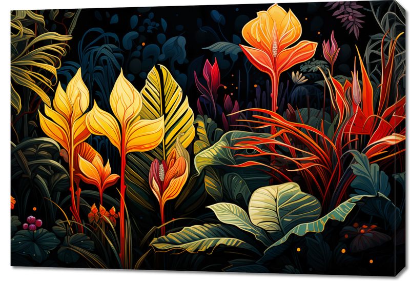 Obraz 100x70cm Tropikalna Symfonia zdjęcie 1