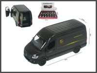 auto metalowe mercedes benz sprinter ups  hxkt258