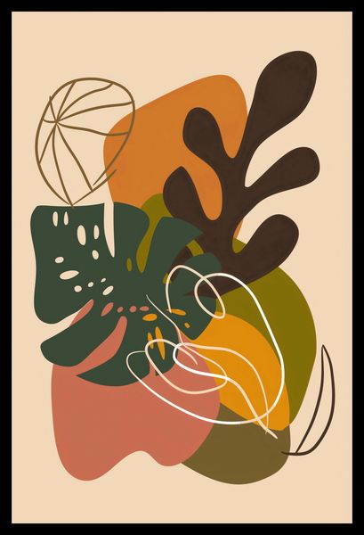 Plakat 30x45cm Leśna Kompozycja zdjęcie 2