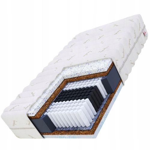 Materac 120 x 200 x 25 kokos, lateks, eucafeel H3 H4 EUCAFEL KOKOS LATEKS na Arena.pl